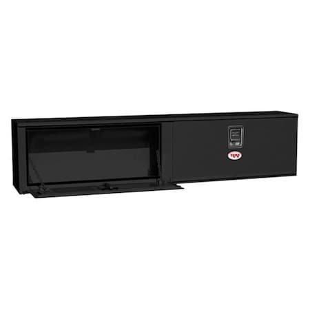 Rki 72 in. Steel Double Door Upper Side Box, Black RKIUS72CB
